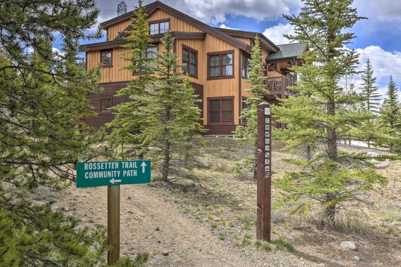 Keystone Condo On Golf Course With Mountain View Exterior foto